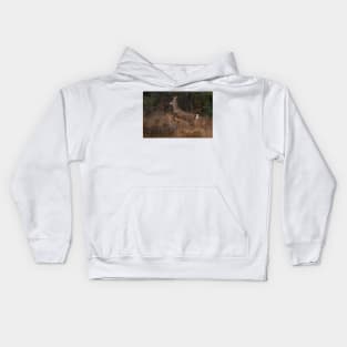 Early Morning Buck - White-tailed Deer Kids Hoodie